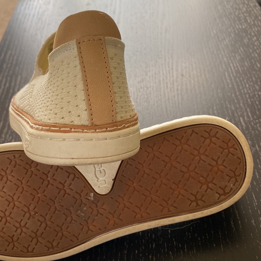 UGG White fabric Slip-On Shoes - Picture 5 of 8